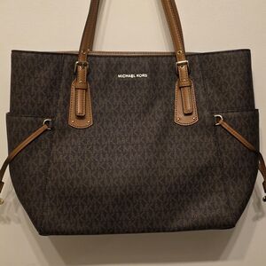 Michael Kors Brown Tote Bag